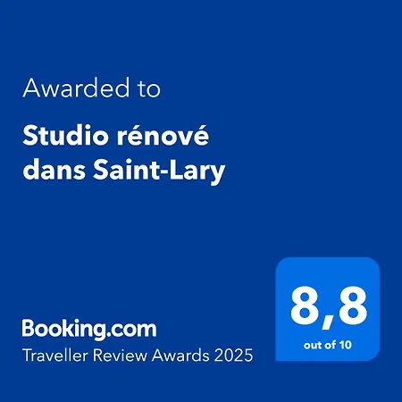 Studio Renove Dans Saint-lary Apartment